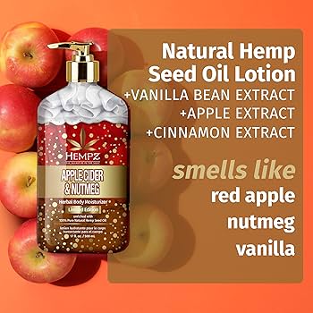 Amazon.com : Hempz Limited Edition Apple Cider & Nutmeg Herbal